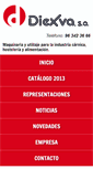 Mobile Screenshot of diexva.com