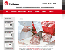 Tablet Screenshot of diexva.com